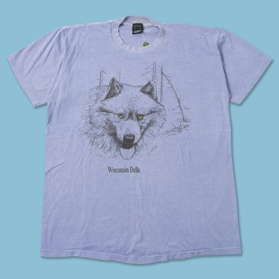 Vintage 1991 Wolves T-Shirt XLarge 