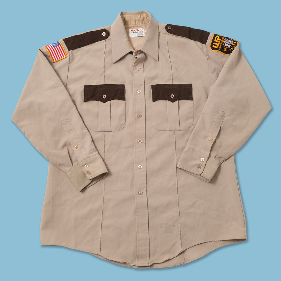 Vintage Elbert County Sheriff Shirt XXLarge 