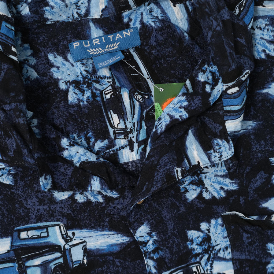 Vintage Pattern Shirt Large 