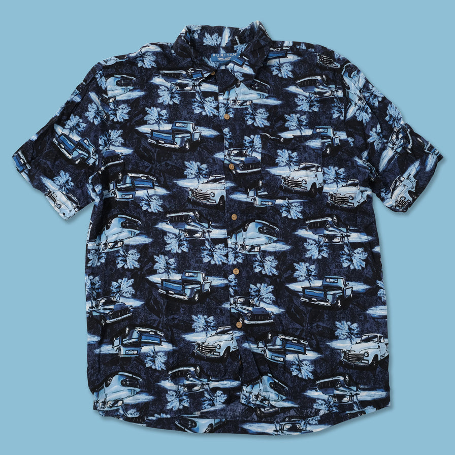 Vintage Pattern Shirt Large 