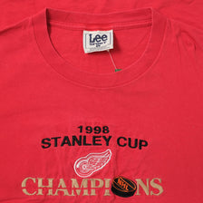 Vintage 1998 Detroit Red Wings T-Shirt Large 