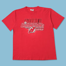 Vintage 2000 New Jersey Devils T-Shirt Large 