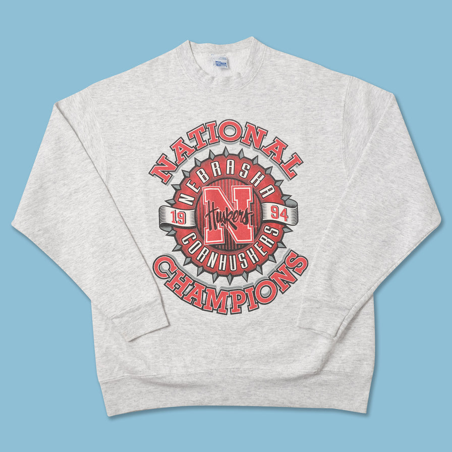 Vintage 1994 Nebraska Huskers Sweater Large 