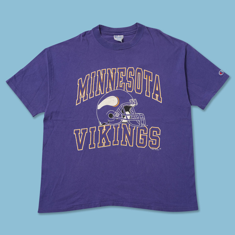 Vintage 1994 Champion Minnesota Vikings T-Shirt Large 