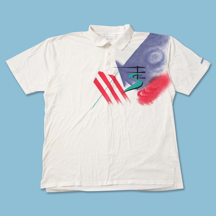 Vintage adidas Tennis Polo XLarge 