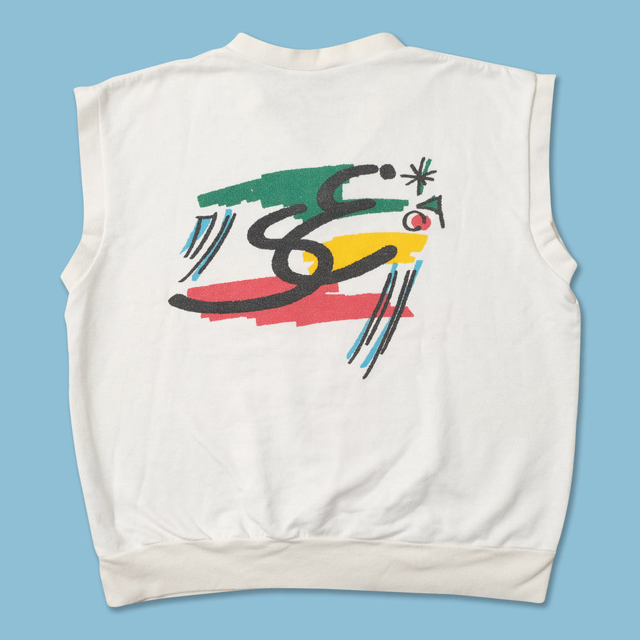 Vintage adidas Tennis Sweater Vest Large 