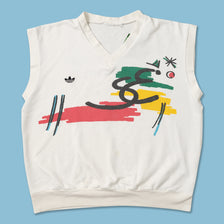 Vintage adidas Tennis Sweater Vest Large 