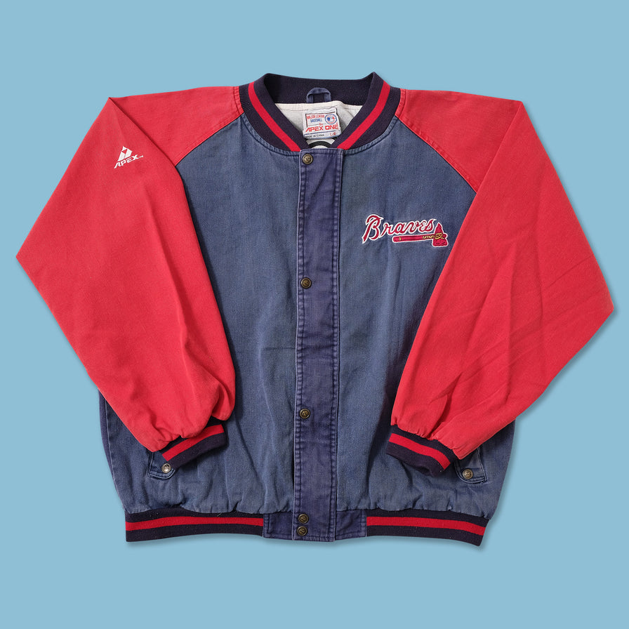 Vintage Atlanta Braves Bomber Jacket Large