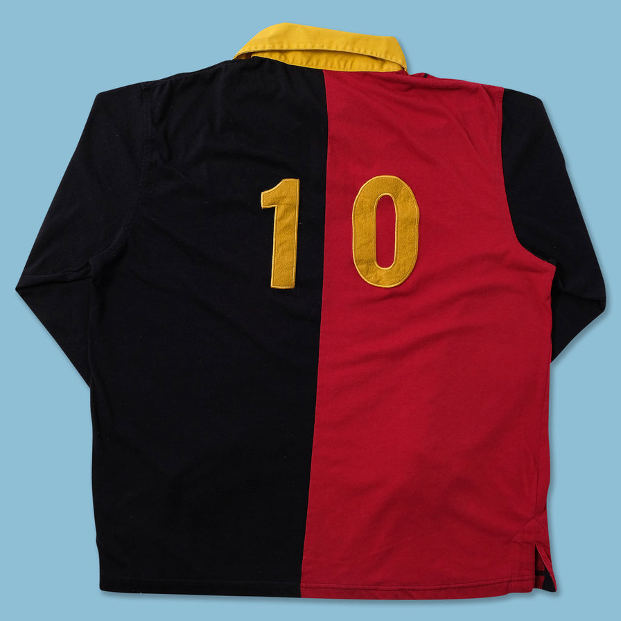 Vintage FC Barcelona Long Polo Large 