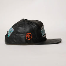 Vintage DS Mighty Ducks Leather Snapback 