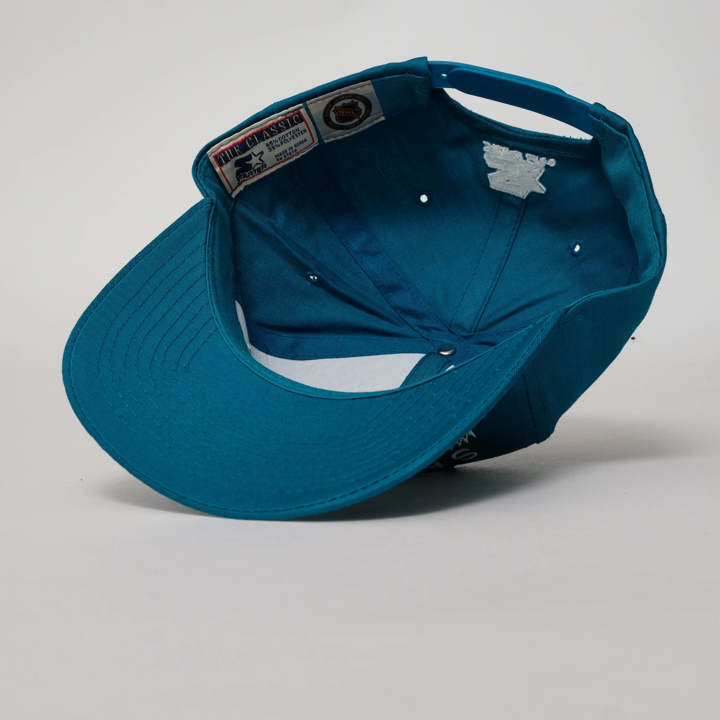 Vintage San Jose Sharks Starter Snapback Hockey Hat – Stuck In The