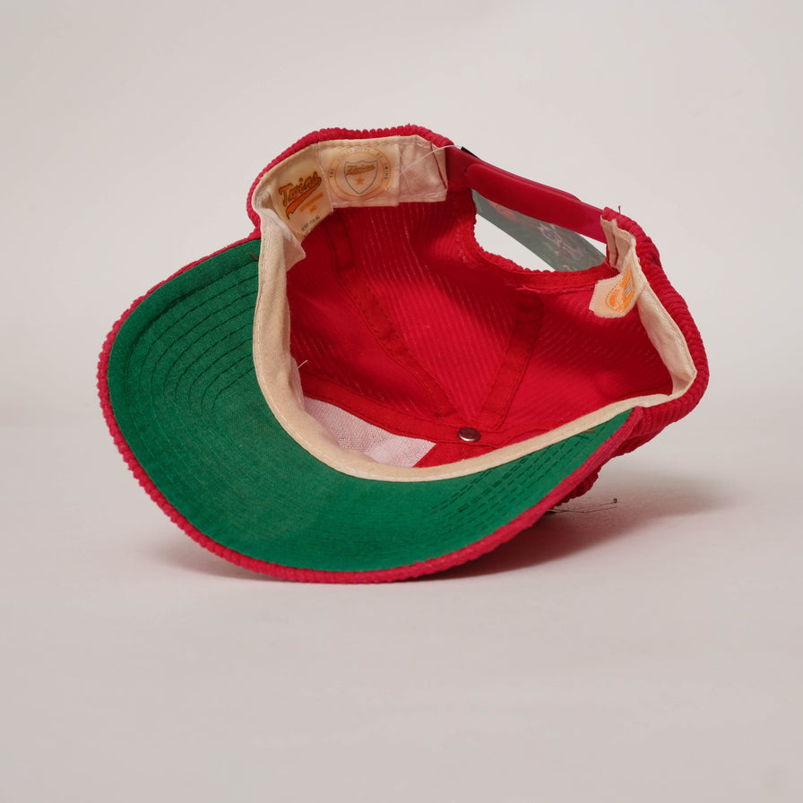 Vintage Indiana Hoosiers Corduroy Script Snapback 