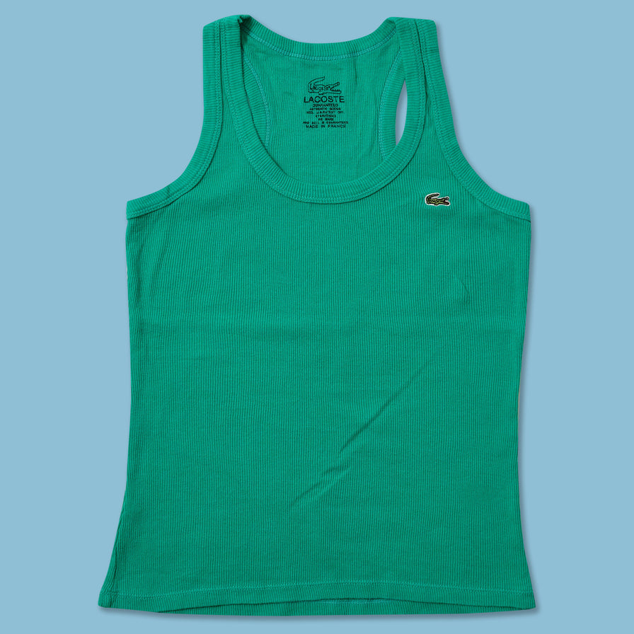 Women s Lacoste Tank Top Small Double Double Vintage