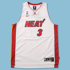 Vintage Reebok Miami Heat Wade Jersey XLarge 