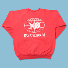 Vintage 1988 World Expo Sweater Medium 
