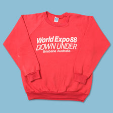 Vintage 1988 World Expo Sweater Medium 