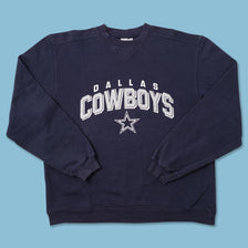 Vintage Reebok Dallas Cowboys Sweater Large 
