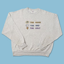 Vintage Green Bay Packers Sweater Large 