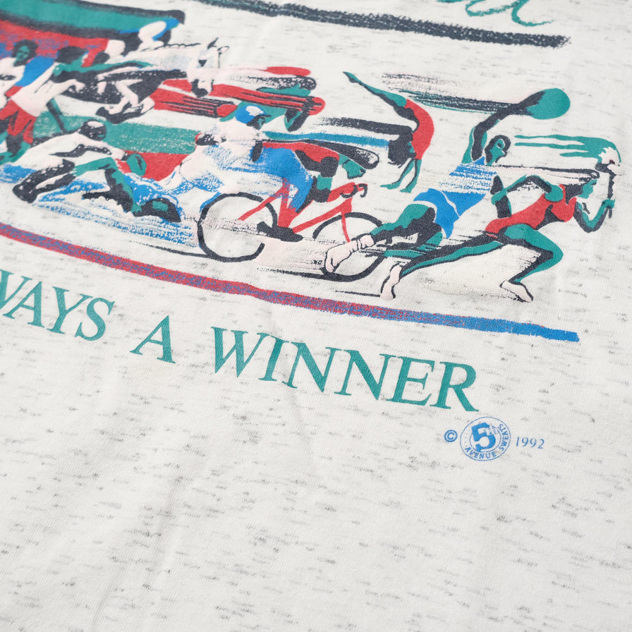 Vintage 1992 Atlanta T-Shirt Medium 