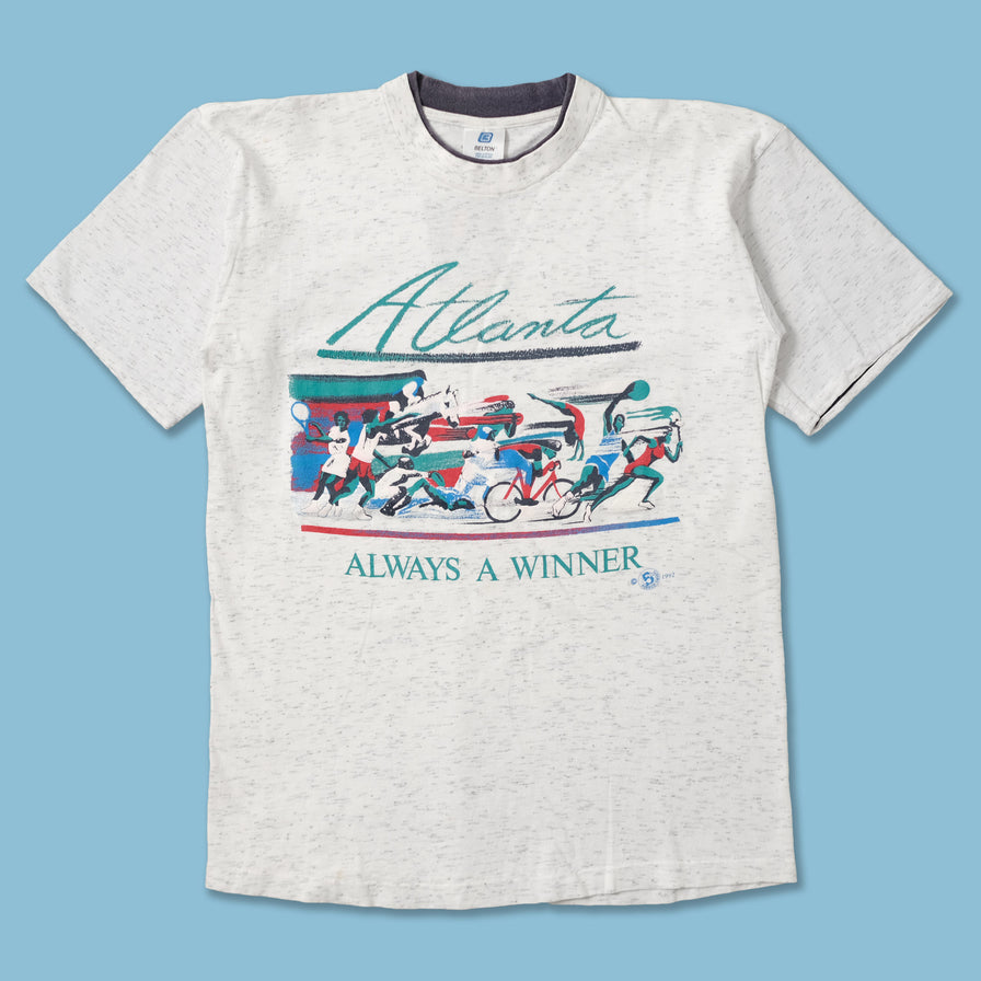 Vintage 1992 Atlanta T-Shirt Medium 