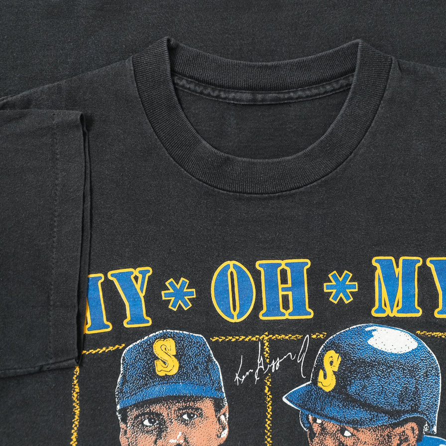 Vintage 1990 Seattle Mariners T-Shirt Small 