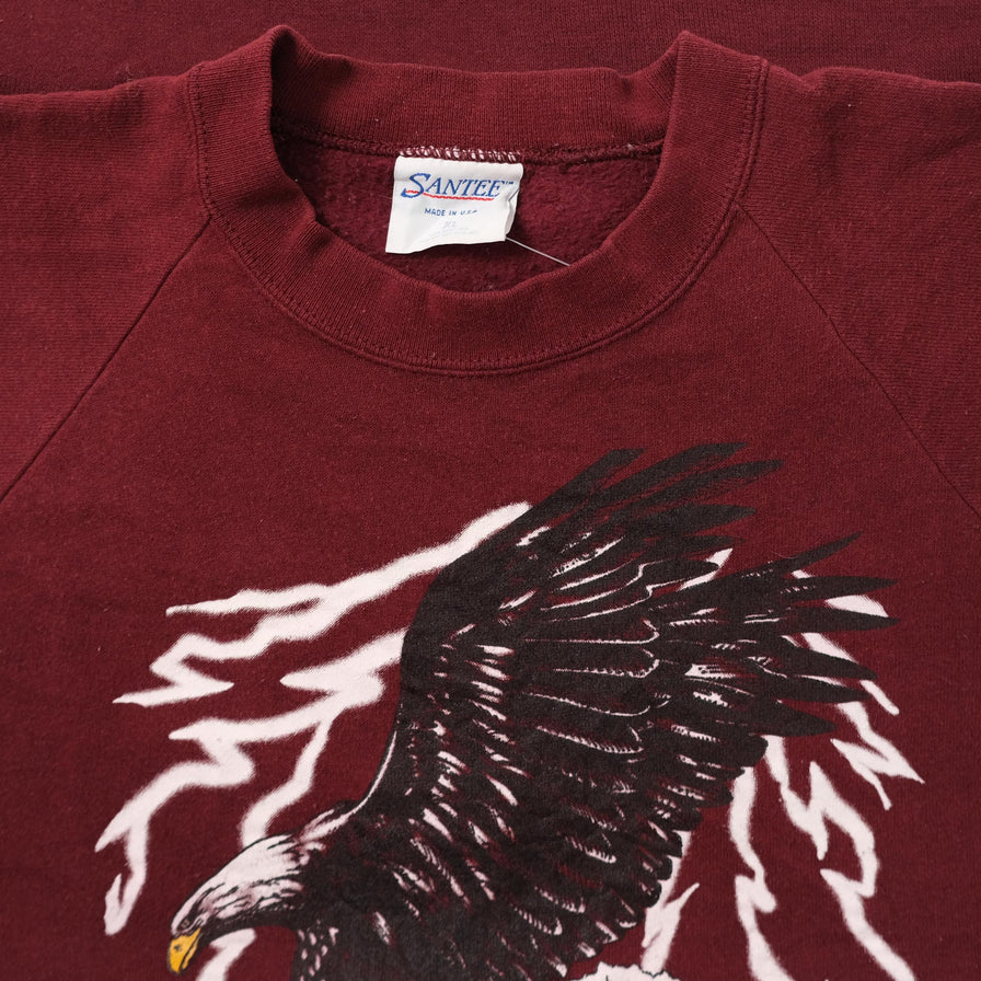 Vintage Bald Eagle Sweater Large 