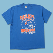 Vintage 1988 Denver Broncos T-Shirt Small 