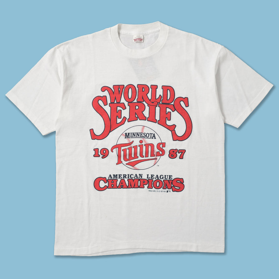 Vintage 1987 Minnesota Twins T-Shirt Small 