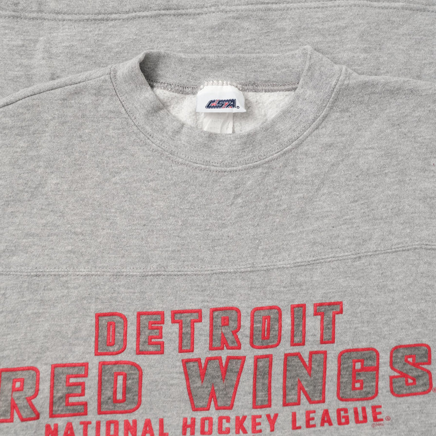 Vintage Detroit Red Wings Sweater Large 