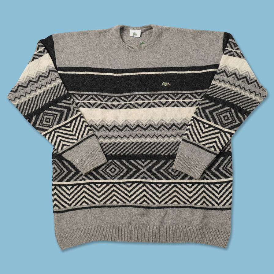 Vintage Lacoste Knit Sweater XXL 