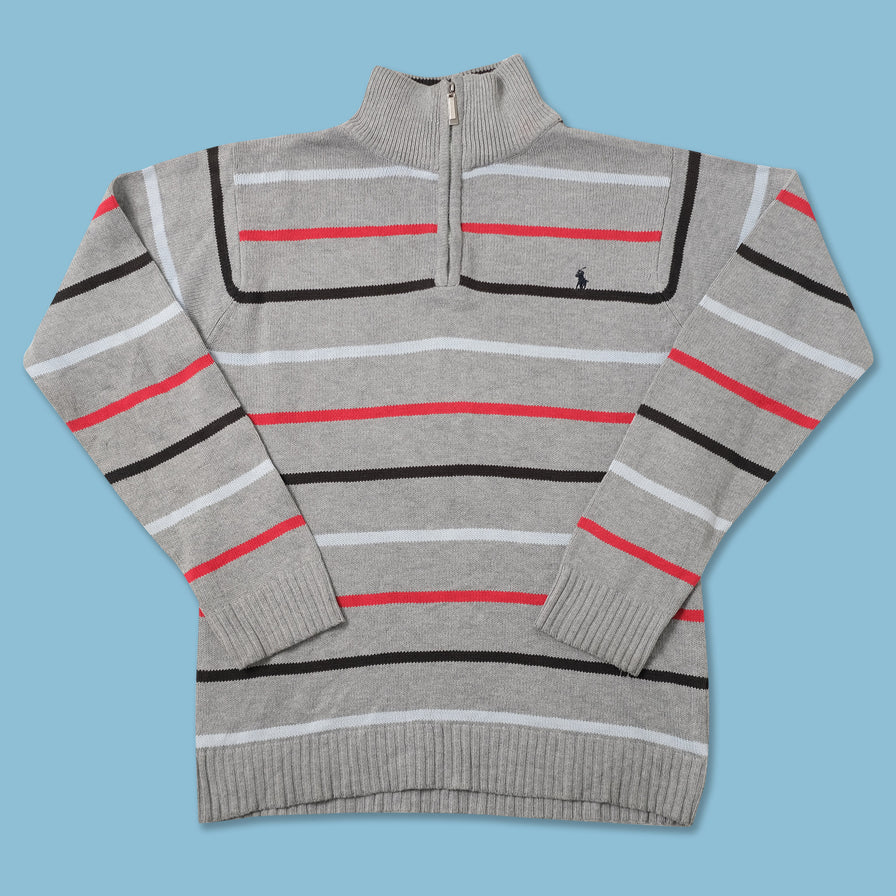 Vintage Polo Ralph Lauren Q-Zip Sweater Medium 