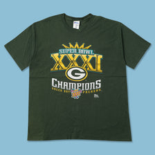 Vintage 1997 Greenbay Packers T-Shirt XLarge 