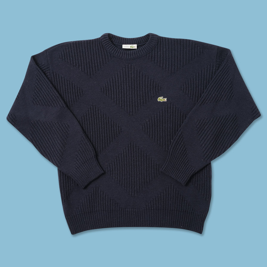 Vintage Lacoste Knit Sweater Large 