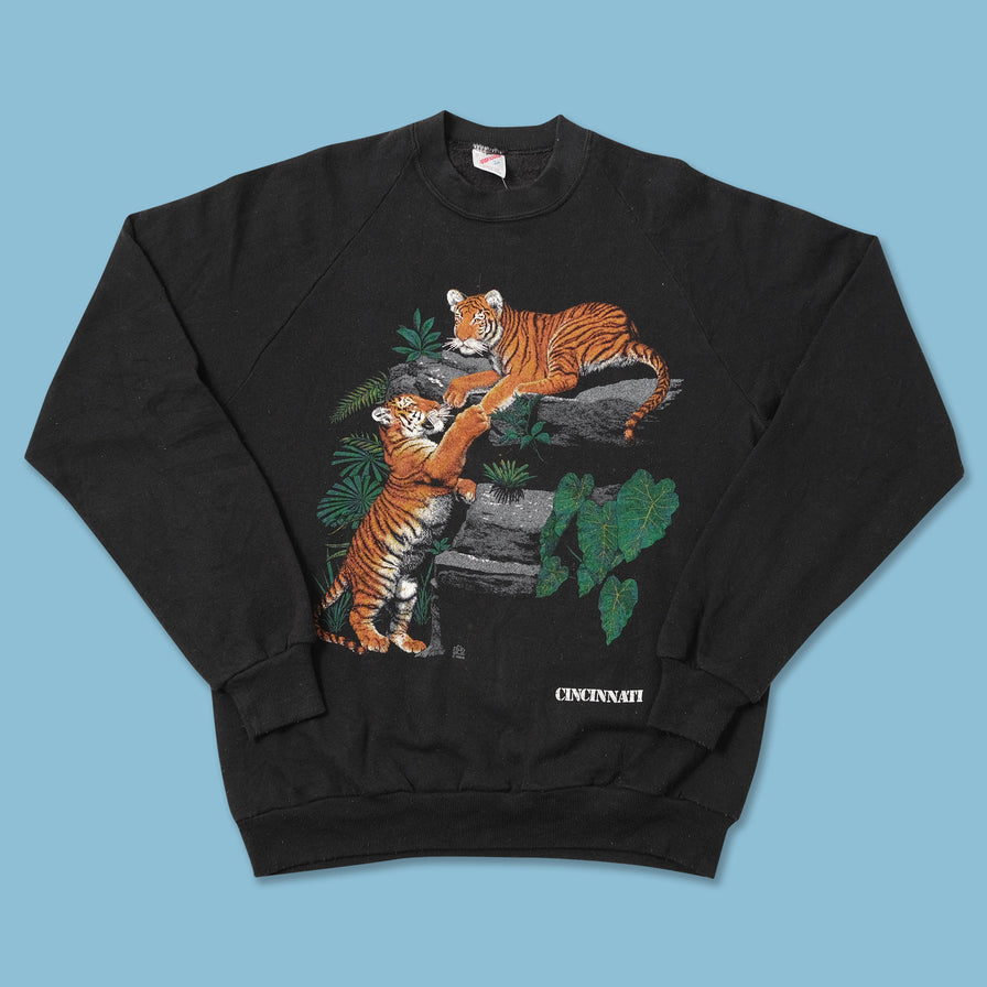 Vintage 1998 Tigers Sweater Medium 