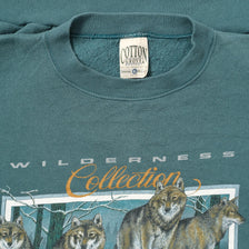 Vintage 1994 Wolf Pack Sweater XLarge 