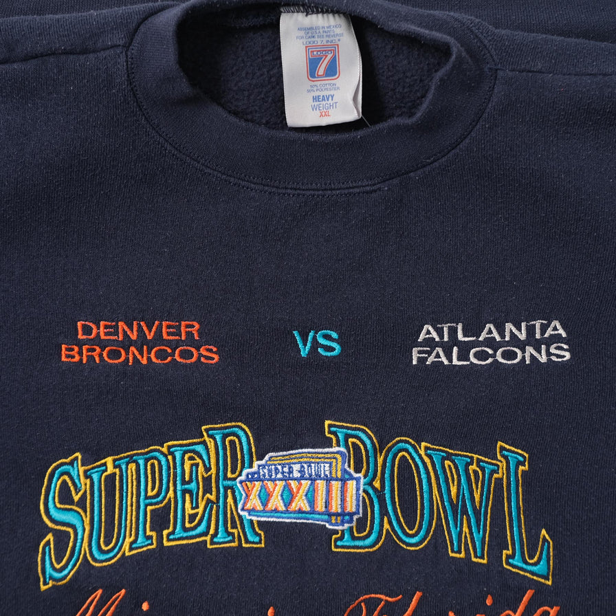 Vintage 1999 Super Bowl Sweater XXLarge 