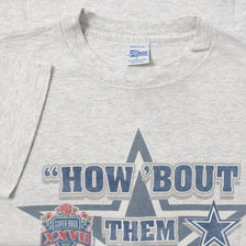 Vintage 1992 Dallas Cowboys T-Shirt Medium 