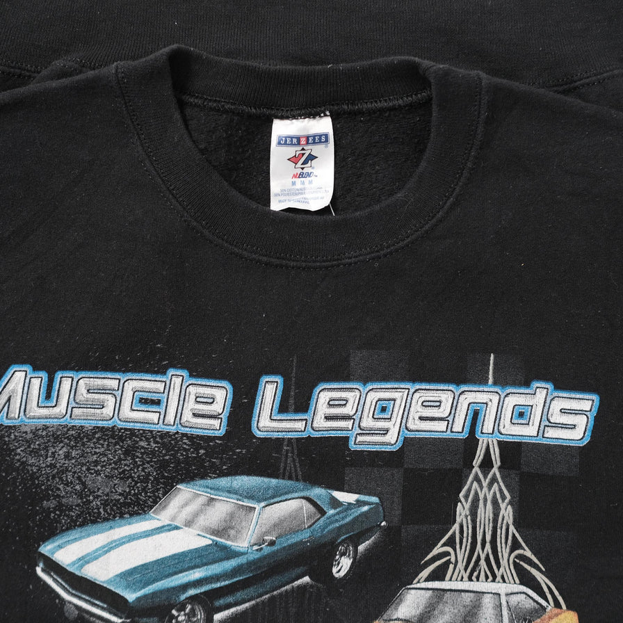 Vintage Muscle Legens Sweater Medium 