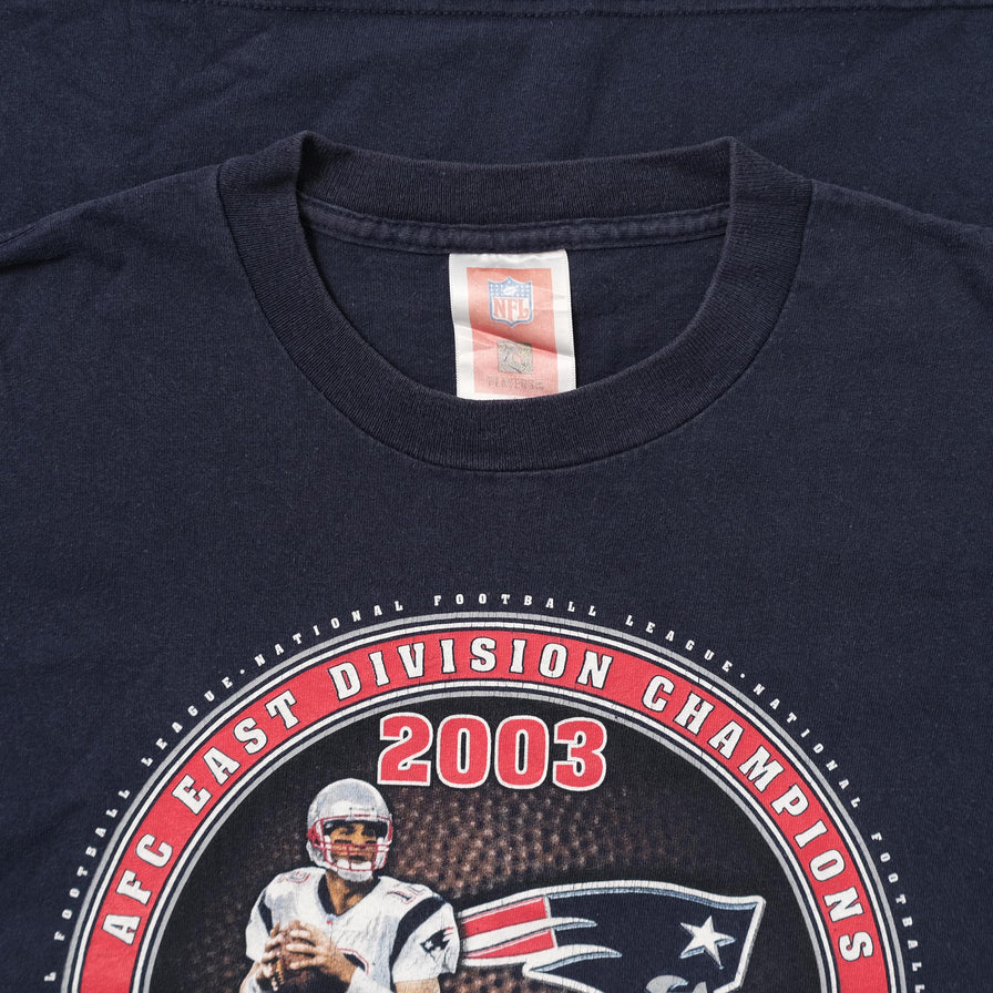 Vintage 2003 Tom Brady T-Shirt Medium 