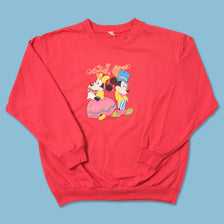 Vintage Mickey & Minnie Sweater Medium 