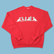 Vintage 101 Dalmatians Sweater Medium 