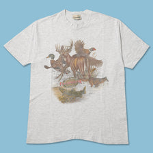 Vintage Fieldmaster Wildlife T-Shirt Large 