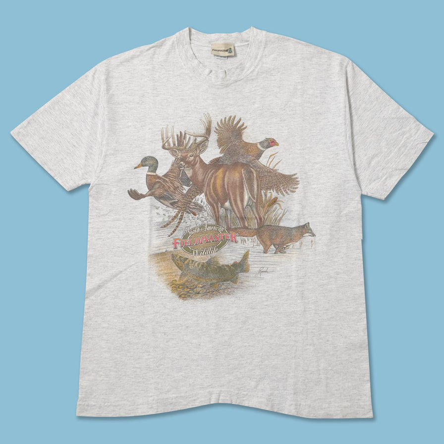 Vintage Fieldmaster Wildlife T-Shirt Large 
