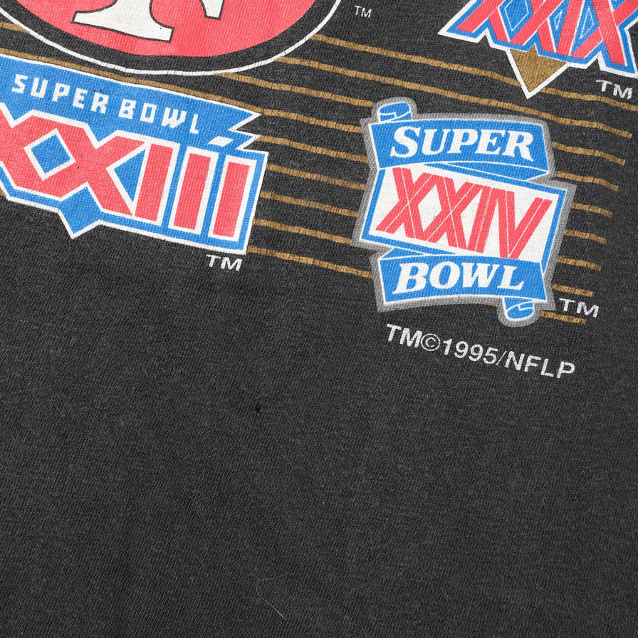Vintage 1995 San Francisco 49ers T-Shirt XLarge 