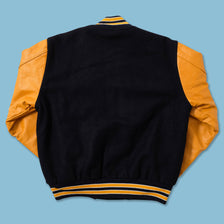 Vintage Wool Leather Varsity Jacket Large 
