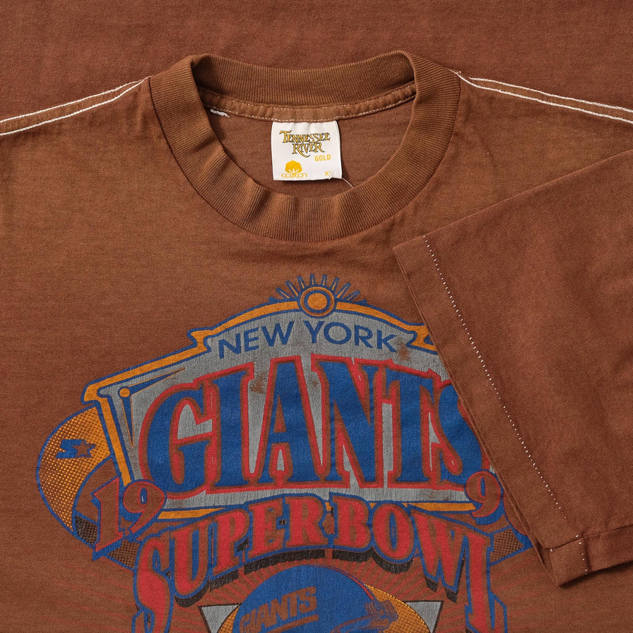 1990 Dyed New York Giants T-Shirt Large 