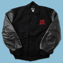 Vintage Wool Leather Varsity Jacket Large 