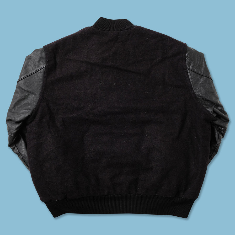Vintage Wool Leather Varsity Jacket XLarge 