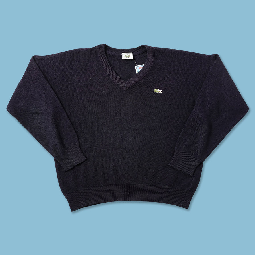 Vintage Lacoste Knit Sweater Medium 
