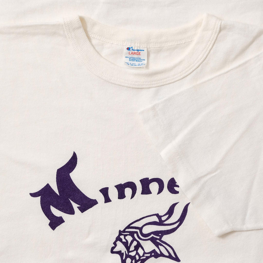 Vintage Champion Minnesota Vikings T-Shirt Small 